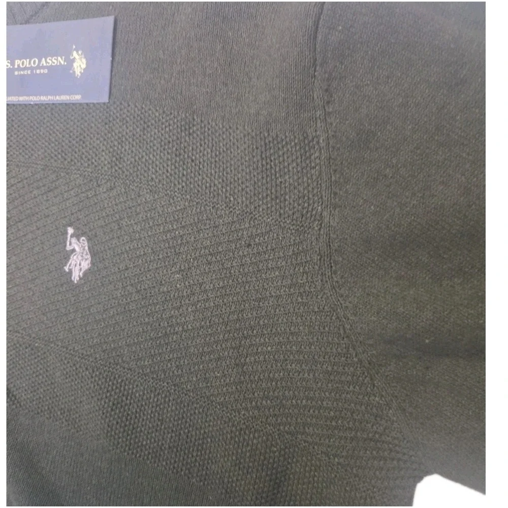 U.S. Polo ASSN. Men's Green Crew Neck Pullover Sweater‎ 2XL Long Sleeves